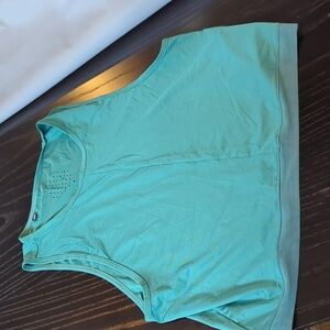 Xs. Gymshark Whitney tank deep sage green